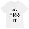 mr fix it handy man V-Neck Tee