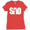 sao Ladies Fitted T-Shirt