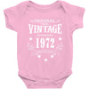 original parts vintage established 1972 perfectly aged Baby Bodysuit