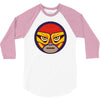 lucha libre   red 3/4 Sleeve Shirt