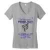 vater und sohn 6 Women's V-Neck T-Shirt