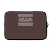 types of people understand binary code Laptop sleeve
