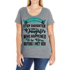 i don't have stepdaughter funny gift for stepdad Ladies Curvy T-Shirt