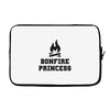 Bonfire Princess Laptop sleeve