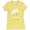 im with stupid Ladies Fitted T-Shirt