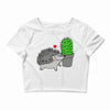 prickly love Crop Top