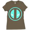 deadpool Ladies Fitted T-Shirt