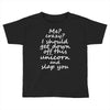 Me? Crazy? I should get down off this unicorn and slap you Toddler T-shirt