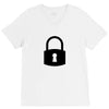 padlock V-Neck Tee