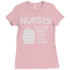 nurses can tap more than just veins Ladies Fitted T-Shirt