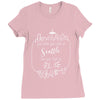 LA (f90) Ladies Fitted T-Shirt