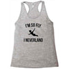 i'm so fly Racerback Tank