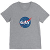 Nasa Parody Gay V-Neck Tee