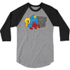 lego guy 3/4 Sleeve Shirt