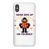 never give up iPhoneX