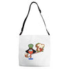 mustard or mayo Adjustable Strap Totes