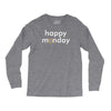happy monday Long Sleeve Shirts