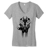 wolverine attack Women's V-Neck T-Shirt