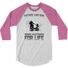 father and son riding partners for life 3/4 Sleeve Shirt