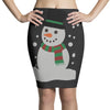 christmas snowman Pencil Skirts