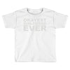 okayest girlfriend ever Toddler T-shirt