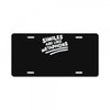 similes License Plate