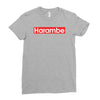 harambe gorilla Ladies Fitted T-Shirt