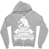 I Am Beagle Actually In A Very Commited Relationship Zipper Hoodie