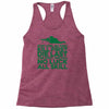 stay low Racerback Tank