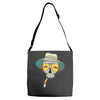 raoul duke las dead Adjustable Strap Totes