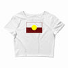 australian aboriginal Crop Top