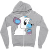 arctic fox adopt Zipper Hoodie