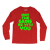 gym gains fitness slogan Long Sleeve Shirts