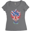 Goku Ultra Instinct Women's Triblend Scoop T-shirt