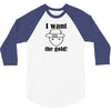 i want the gold 3/4 Sleeve Shirt