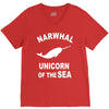 narwhals V-Neck Tee