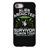 alien abductee survivor tour ufo nerd geek comic funny iPhone 8