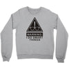 i do smart things Crewneck Sweatshirt