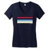 France 1990 Women's V-Neck T-Shirt