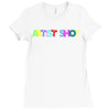 artist shot Ladies Fitted T-Shirt
