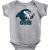 Shark Gym Baby Bodysuit