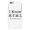 i know html iPhone 6 Plus/6s Plus Case