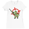 tortue tueuse de mario bros Ladies Fitted T-Shirt