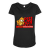gildan funny  irritable owl syndrome, ideal gift, birthday present Maternity Scoop Neck T-shirt