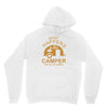 what happens in camper stays in camper vintage style camp funny Unisex Hoodie