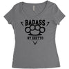 badass ny Women's Triblend Scoop T-shirt