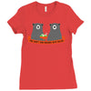 you don't win friends with salad Ladies Fitted T-Shirt