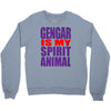 gengar is my spirit animal Crewneck Sweatshirt