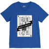 king and skull V-Neck Tee