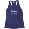 vegan feminist Racerback Tank